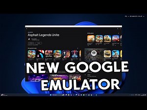 How To install New Google Android Emulator in Windows 11