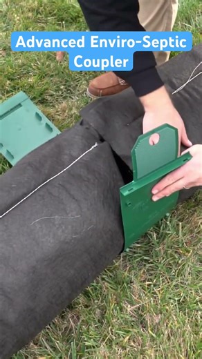 Redesigned Advanced Enviro-Septic (AES) Coupler #aes #wastewater #treatment