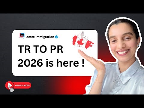 Canada’s NEW Immigration TR to PR Pathway 2026 – 33,000 Workers Can Get PR !