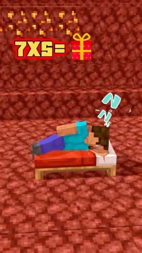 NEVER SLEEP IN THE NETHER!😴❌- 99 Nights of K-Pop Madness – MAIZEN Minecraft Animation #shorts