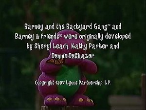 Barney End Credits (but with different fonts) [Re-Upload]