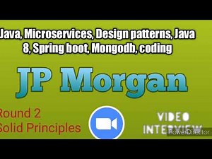 JPMorgan java interview experience round 2 || interview questions and answers, Microservices, 5 year