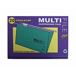 Multifile Suspension Foolscap Box of 20