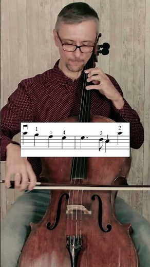 How to play Joy to the World🎄easy tutorial with sheet music #christmasmusic #cello
