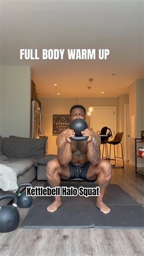 Kettlebell Halo Squat ! 2x12 Reps