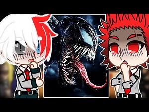 Class 1A react to Deku as Venom \\\\ MHA