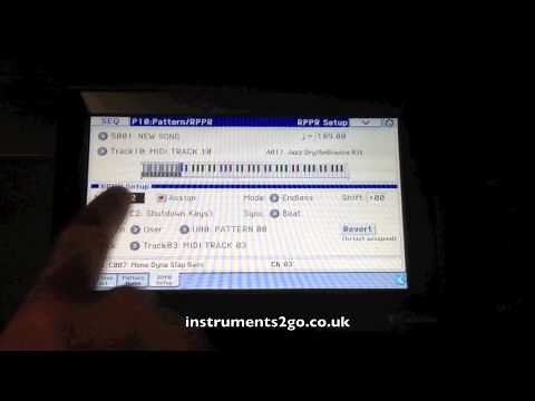 Korg Krome RPPR Tutorial