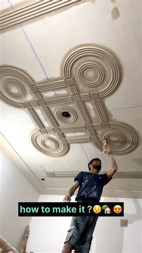 ￼How to making ?😍 fan point flower 🌼 POP ceiling design🏠😘#shorts #popdesign #flowerdesign