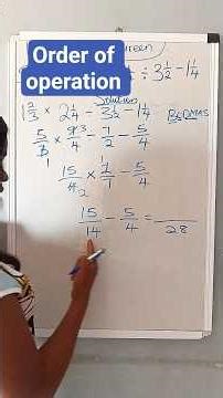 How to simplify arithmetic expression using BODMAS #maths #mathteacher #mathteacher #bodmas