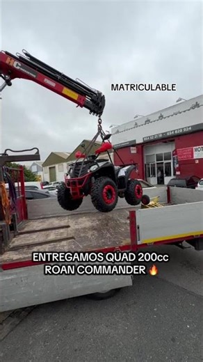 🫡Entregamos Quad 200cc Roan Commander MATRICULABLE 🔥 #motosapollo #quad #roan #atv