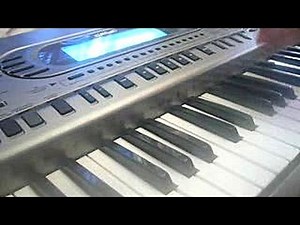 CASIO WK1800 keyboard demo