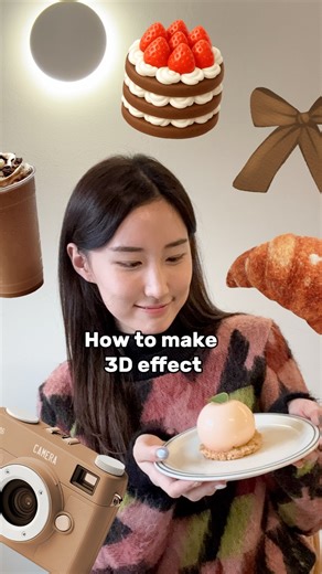 One Lee on Instagram: "How to make 3D effect trend💛 1. Download #meitu app 2. Put stickers on your photo 3. Tap meme effects and click 3D Selfie 4. Boom📸 Follow me for more photo ideas😎 #meitu #3deffect #photoinspo #photoideas"