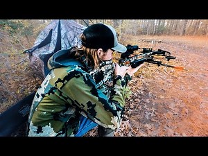 Learning To Shoot A Crossbow From A Pro Hunting Guide