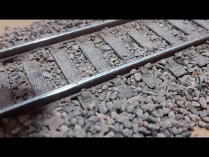 How I Make 'Real' HO/OO Track Ballast for the Model Railway