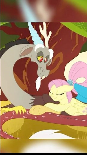 WERE FLUTTERSHY AND DISCORD IN LOVE??