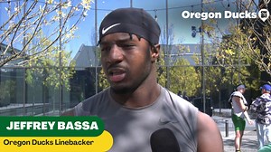 Oregon Ducks Linebacker Jeffrey Bassa "100 Percent Ready to Go"