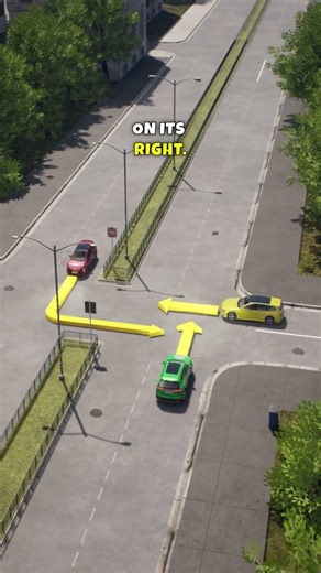 3 Cars, Same Time - Who Goes First?