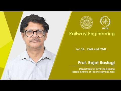 Lecture 31: LWR and CWR