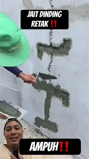 How to repair cracks in walls #shorts #diy #craft #carpentry #construction