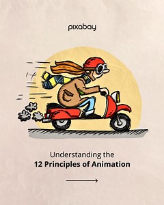 This is what squash and stretch does. This one principle can turn boring and rigid motion into magic. 🪄 This is just one of the 12 principles of animation by Disney animators, Ollie Johnston and Frank Thomas. 💡 Want the rest of the 12 principles? Full breakdown on our blog: https://bit.ly/4nkdhlZ | Pixabay