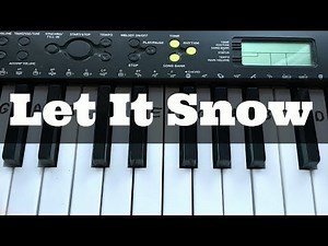 Let It Snow | Easy Christmas Keyboard Tutorial With Notes