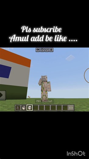 Made🔥 an Amul Advertisement in Minecraft! 🤯” #minecraft #popular #viral