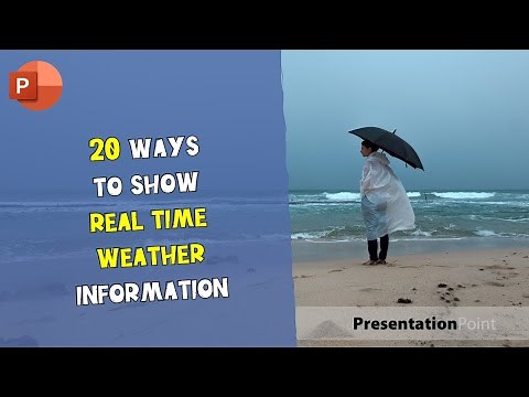20 Ways to Show Real-Time Weather Information