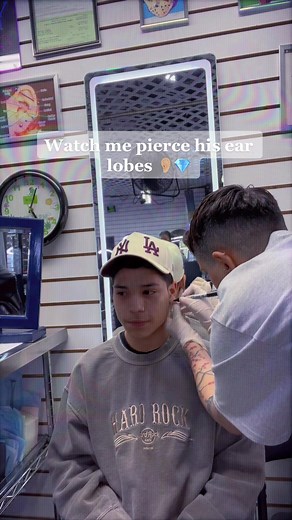 Boys Earlobe Piercing Experience | Pain Level Rating 2/10 😇