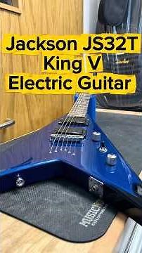 Jackson Flying V JS32T King V Full Setup & Service #jacksonguitars #luthier #guitarsetup #guitarist