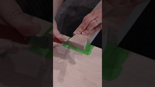 Dovetail lap joints made easy with a tablesaw and router. Hardest part is chiseling the corners! | 3x3 Custom