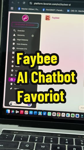 #favoriot ai chatbot - Faybee