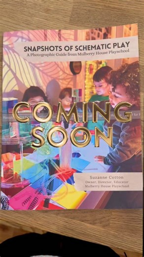 The proof copy is finally in my hands. ✨ I’m so excited to release this photographic guide to schematic play! It’s packed with inspiration and joy! I can’t wait for you to grab your own copy! Coming soon! Stay tuned!! #playschemas #play #toddlers #toddler #preschool #teacher aww | Mulberry House