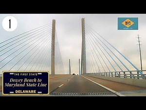 DE-1 Southbound: Dewey Beach, Delaware to Maryland State Line