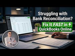QuickBooks Reconciliation Made Easy | Step-by-Step Bank Reconciliation Guide (Zero Errors!)