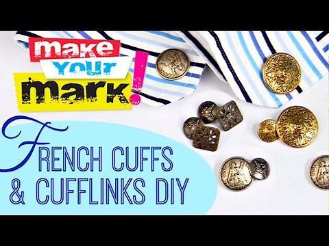 How to Make French Cuffs and Cufflinks