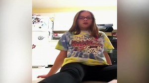 Dad Farts while Daughter Does a Handstand
