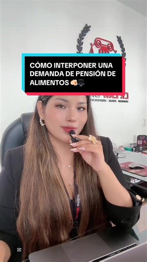 Si eres una mamita esto te va a interesar 🫵🏻 Te explico todo lo que debes saber para interponer tu demanda de pensión de alimentos y así iniciar tu proceso ⚖️✅ #fyp #pensionalimenticia #familia #derecho #niños