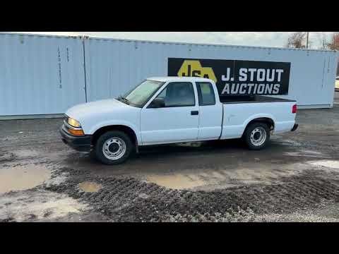 2003 CHEVROLET S10 EXTRA CAB PICKUP For Sale