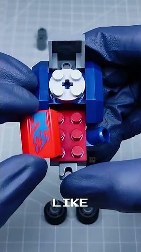 How to make Unofficial LEGO Transformers Mecha? Optimus Prime Mini Car Build Tutorial 乐高 レゴ 레고 ЛЕГО