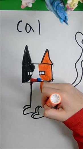 Drawing a MINECRAFT CAT! #DrawingwithDaphne