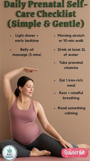 Daily Parental Self Care Checklist | Healthy Parents, Happy Family #pregnancy