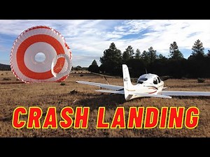 Aircraft Emergency After Takeoff and Pilot Deploys Parachute for Emergency Landing | CAPS Deployment