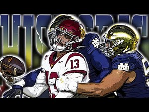The MOST ICONIC Rivalry in College Football... (The History of Notre Dame vs USC)