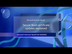 Secure Boot certificate updates explained