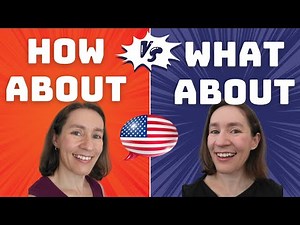 Difference between HOW ABOUT & WHAT ABOUT: Confusing Words in English