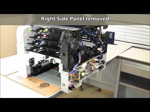 Xerox 6605 Side Panel Removal