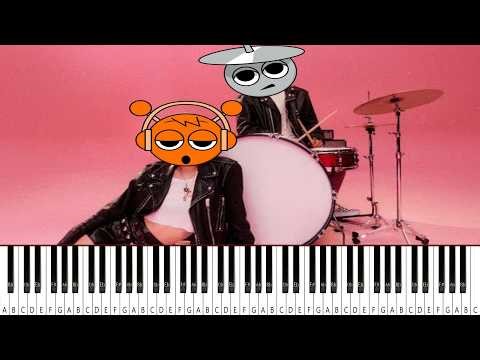 APT (ROSÉ & Bruno Mars) x Sprunki Compilation 🎤🎹 | Piano Tutorial + Character Covers