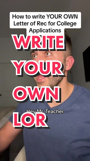 How to Write Your Own Letter of Recommendation for Ivy League Admission