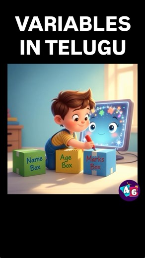 Vamsi Bhavani Courses on Instagram: "Part 1 of Learning Programming with Telugu Songs Topic : Variables"