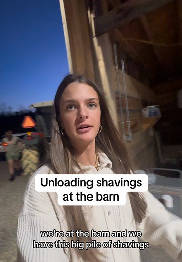 Unloading Shavings at the Barn: A How-To Guide
